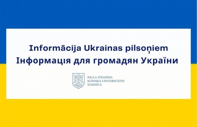 Informācija par veselības aprūpes pakalpojumiem Ukrainas iedzīvotājiem