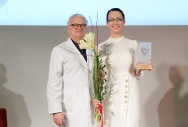 Nominācijā "Gada ārsts izglītībā" balvu saņēma  radiologs - diagnosts Natālija Ezīte. Balvu pasniedza Latvijas Kardioloģijas centra virsārsts dr. Iļja Zakke! 