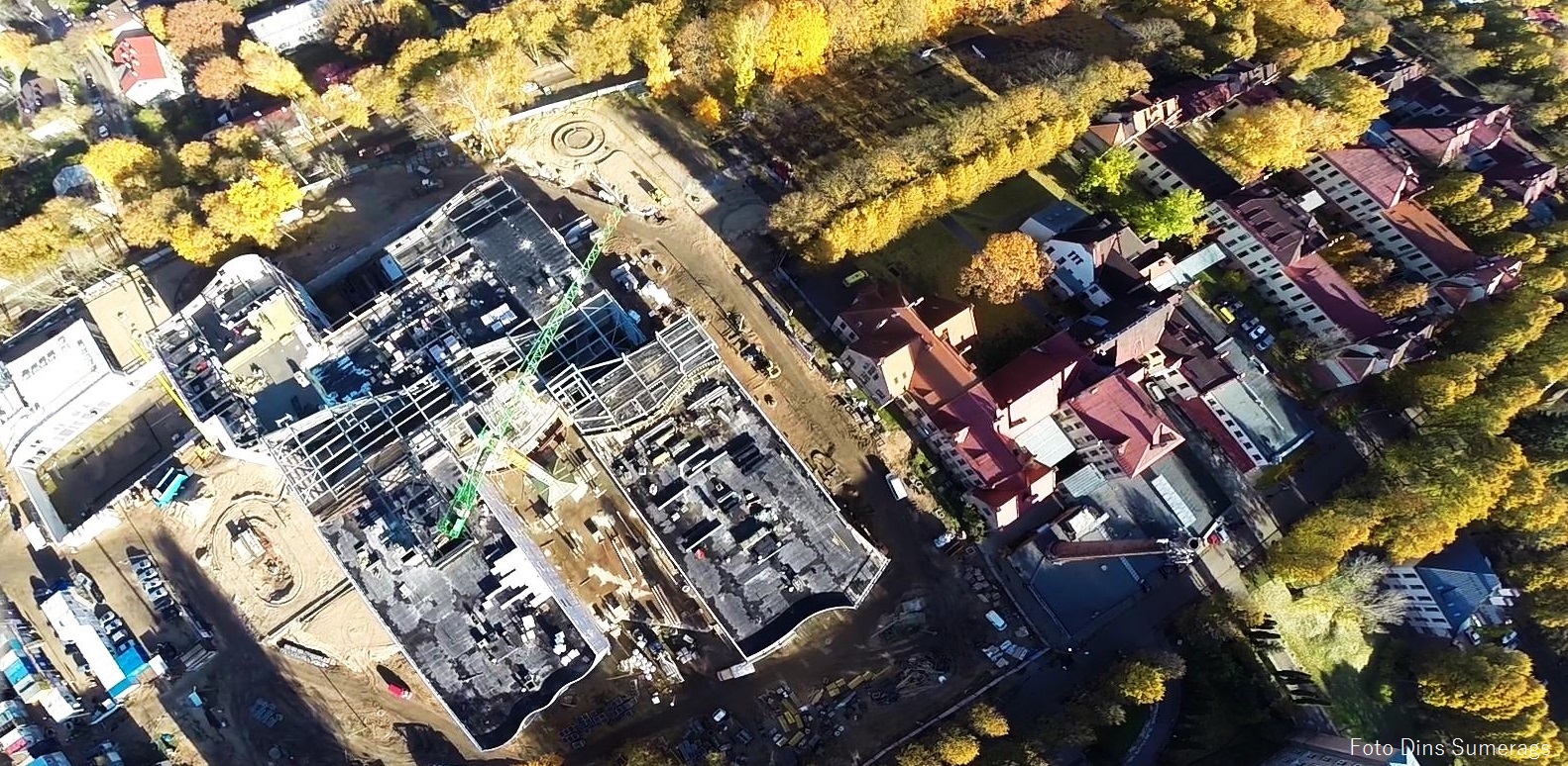 Aktualitātes par A korpusa 2. kārtas būvniecību