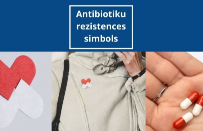 antibiotiku rezistences simbols