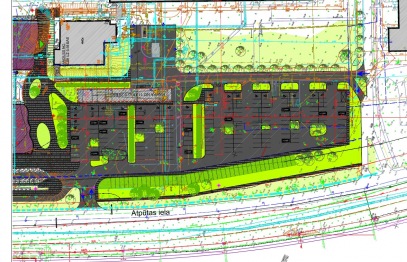 Atkārtoti izsludināts atklāts konkurss par auto stāvlaukuma projekta izstrādi un būvdarbiem