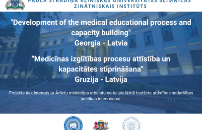 Slimnīca uzsāk sadarbības projektu ar Gruziju