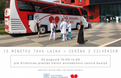 Asinsdonoru diena Stradiņa slimnīcā