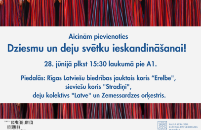 Dziesmu un deju svētku ieskandināšanas pasākums Stradiņos