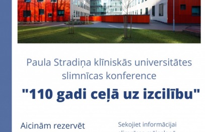 Gaidāma Stradiņa slimnīcas jubilejas gada konference