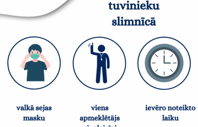 Atjaunojam apmeklētāju plūsmu stacionārajās nodaļās