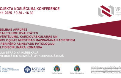 Stradiņa slimnīcā notiks VPP projekta noslēguma konference