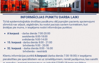 Informācija pacientu tuviniekiem