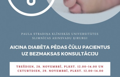 Aicinājums cukura diabēta pacientiem