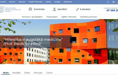Mājas lapas darbībā iespējami traucējumi