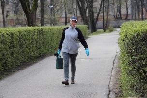 Lielā talka Stradiņa slimnīcā 21.04.2018.