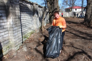 Lielā talka Stradiņa slimnīcā 21.04.2018.