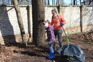 Lielā talka Stradiņa slimnīcā 21.04.2018.