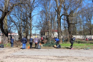 Lielā talka Stradiņa slimnīcā 21.04.2018.