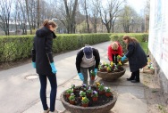 Lielā talka Stradiņa slimnīcā 21.04.2018.