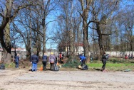 Lielā talka Stradiņa slimnīcā 21.04.2018.