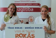 Zibakcija "Tīras rokas - drošas rokas" 8.05.2018.